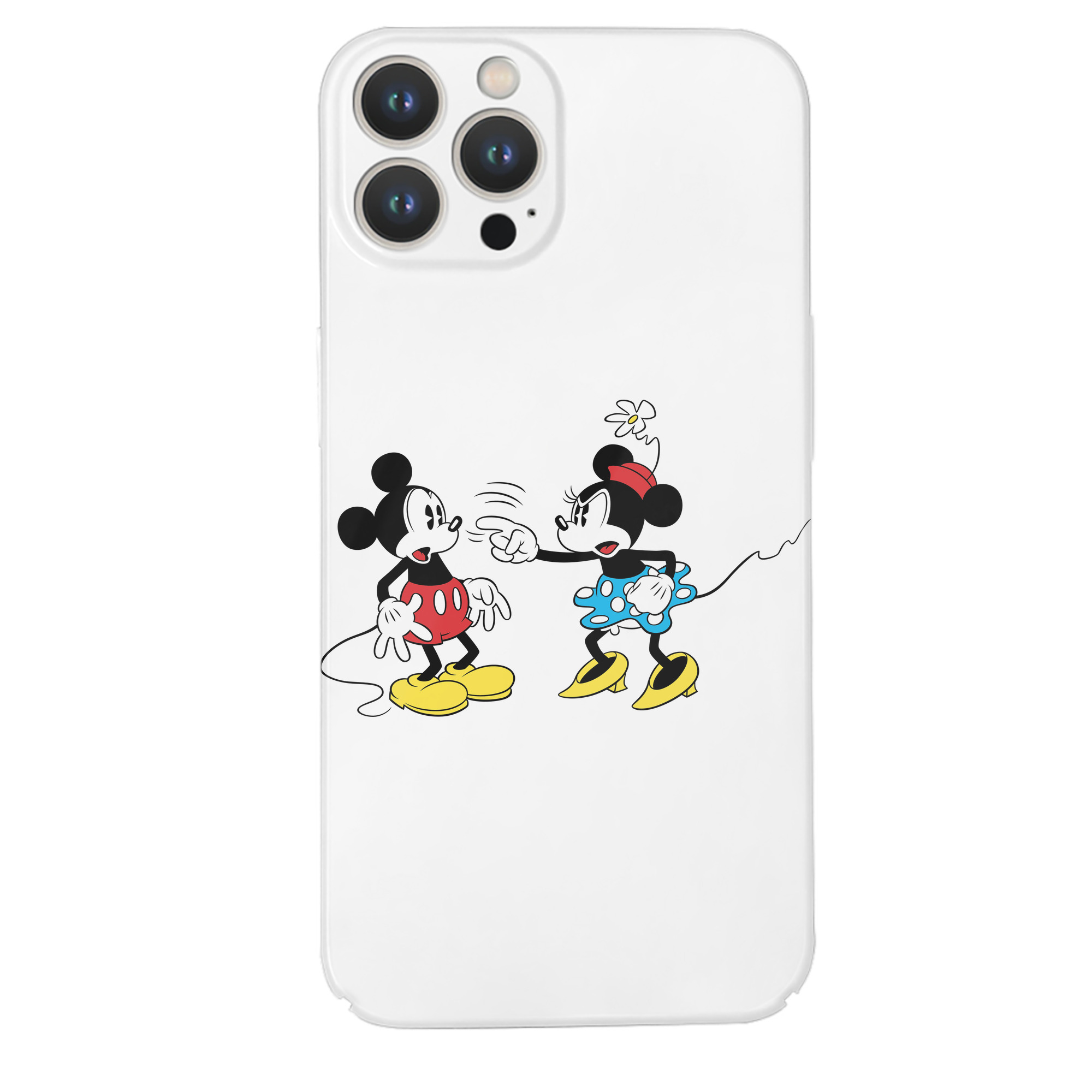（画像用） ミッキーマウス Mickey Mouse 【iPhone 14シリーズ対応】ハードケース